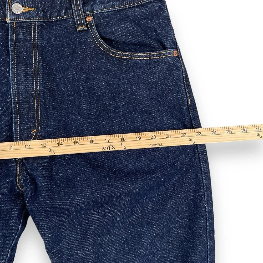 Levis Jeans Men 38x32 Dark Blue 517 Bootcut Denim Vintage Cotton